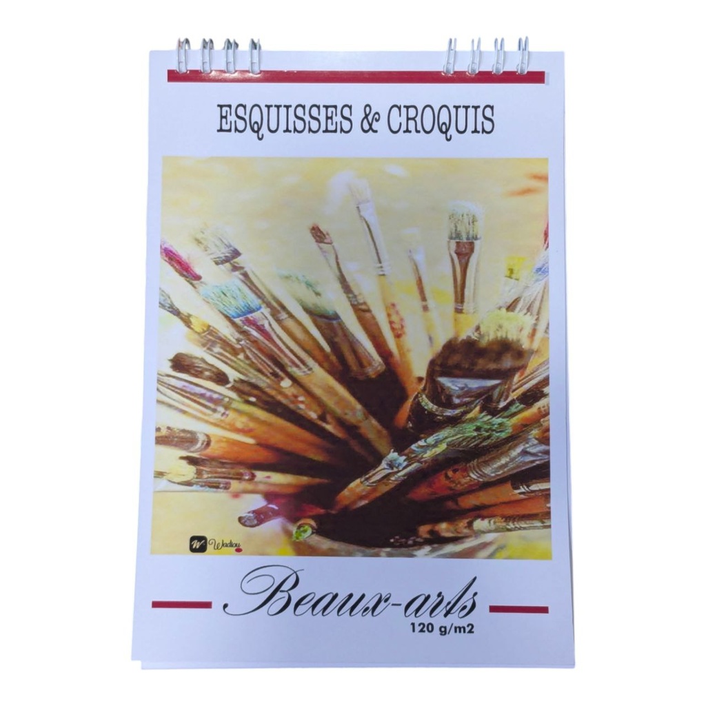 BLOC DESSIN SPIRAL 120G ET 300G  A5 REF L33457/L33453 SAMBARA 