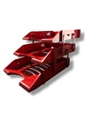BAC A COURRIER 3 ETAGE MULT COULEUR REF VR129 VERSAL 