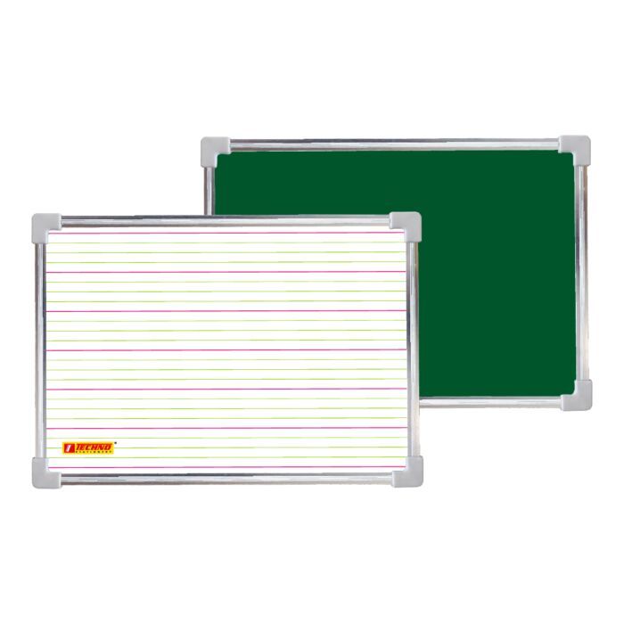 ARDOISE ALUMINIUM DOUBLE FACES 20*30CM TECHNO REF 9797