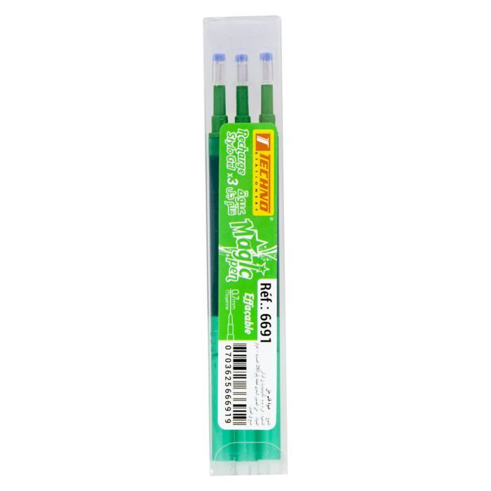 RECHARGE STYLO MAGIQUE VERT REF 6691 TECHNO PAR UNITE R11