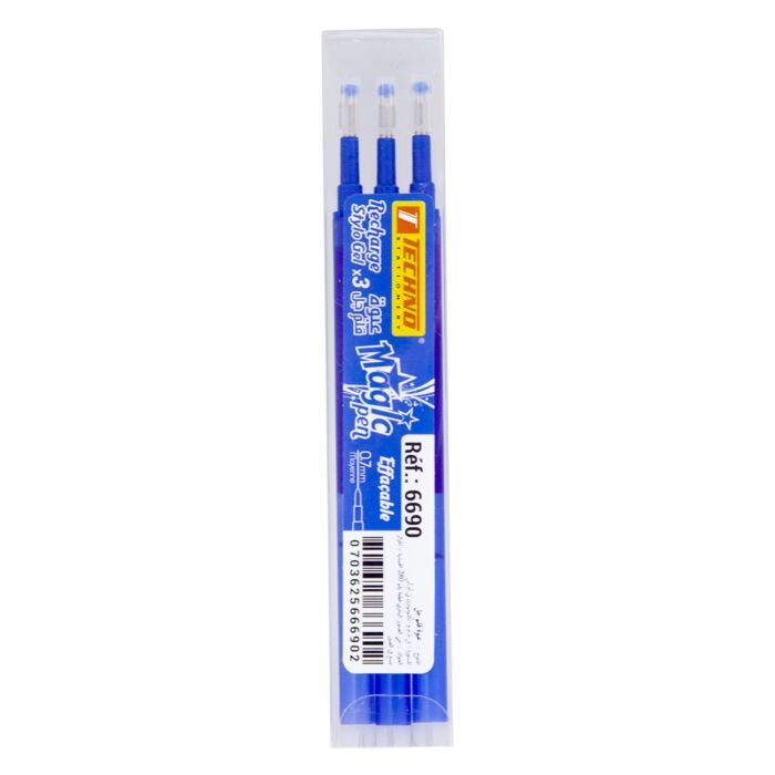 RECHARGE STYLO MAGIQUE BLEU 6690 TECHNO PAR UNITE R11
