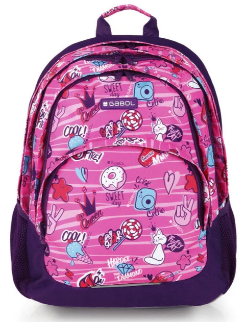 SAC A DOS 21L GM STICKER REF 23414021 GABOL