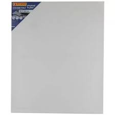 TOILE BLANC SUR CHASSIS 50*60 CM 280 GR EN COTON