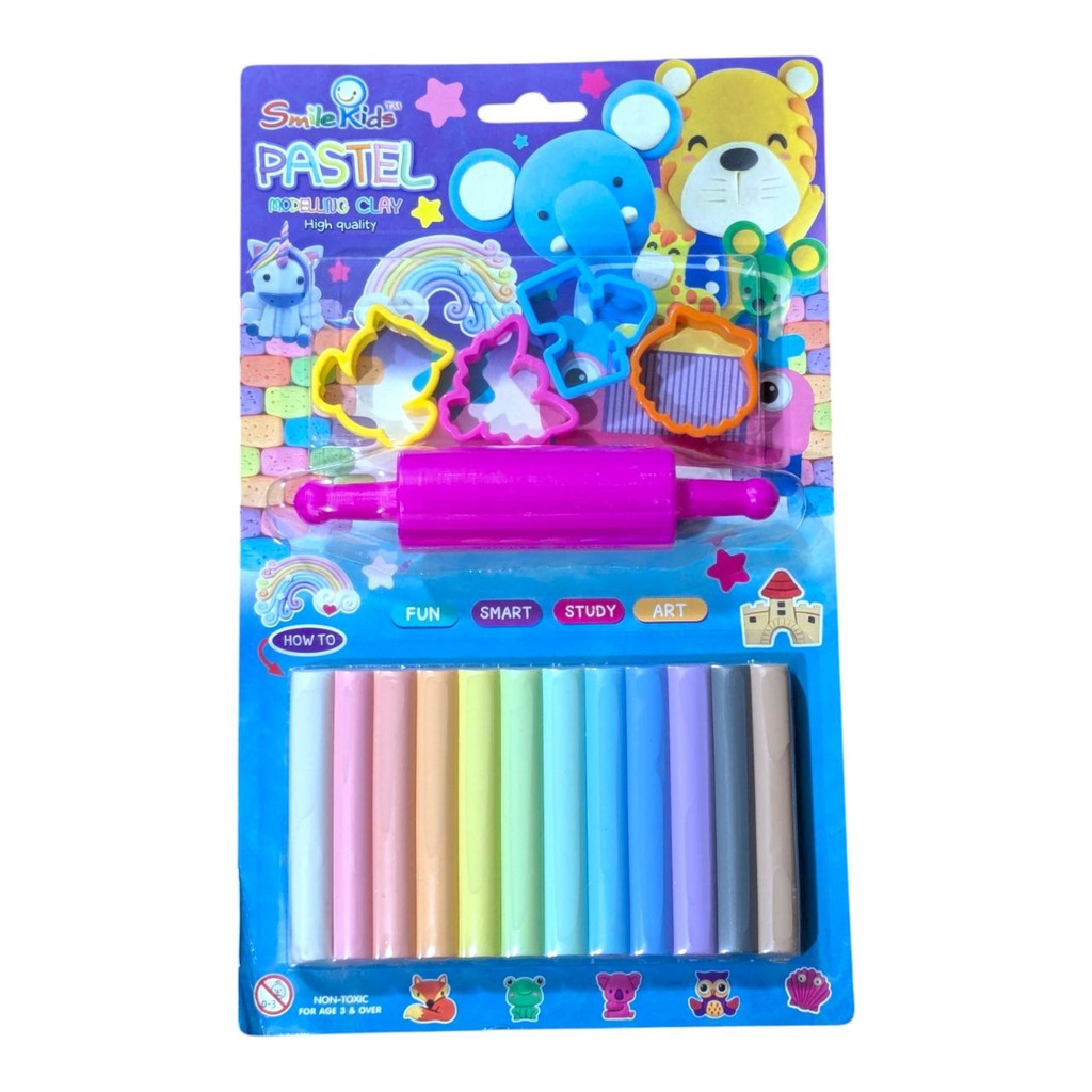 PATE A MODLER SUR CARTE 12 CLR 200G P112 SK-1200RM CRISTAL