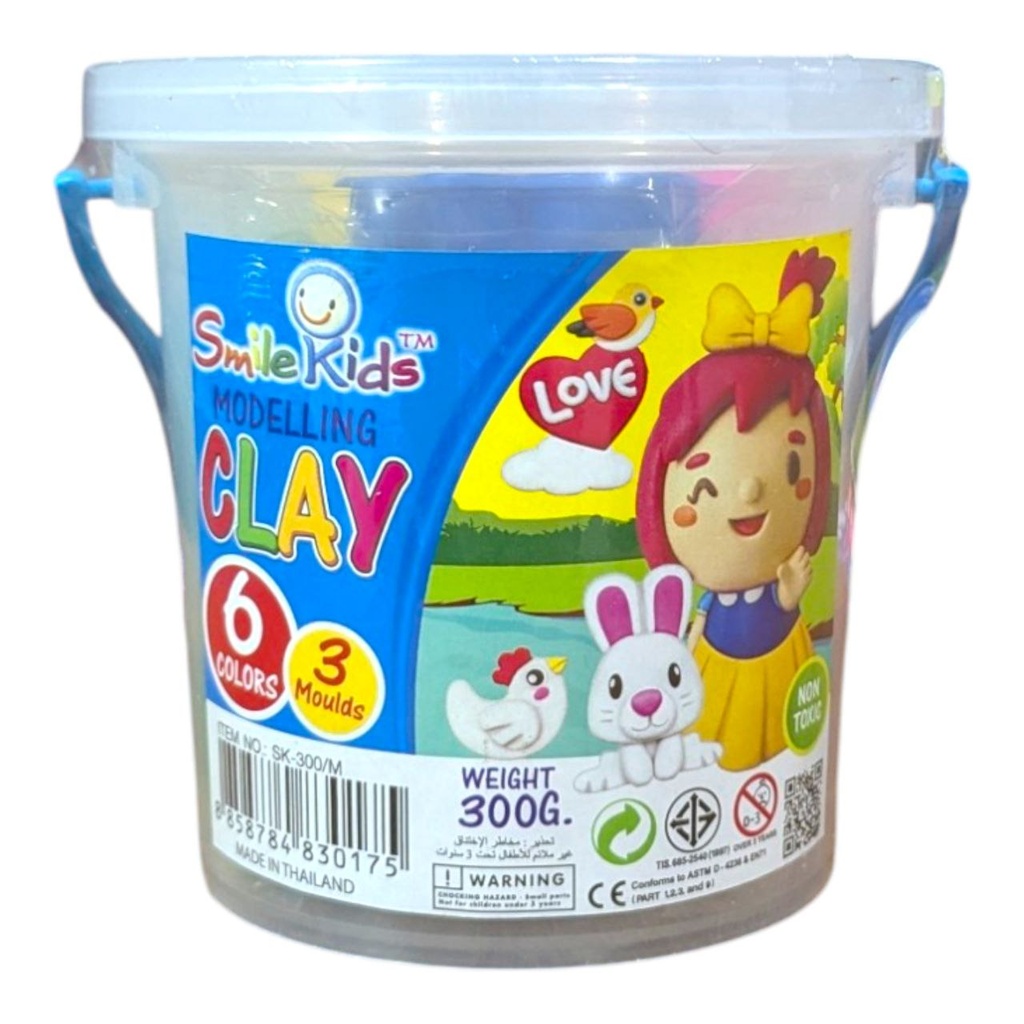 PATE A MODLER EN POT 300G PB803 SK-300 CRISTAL